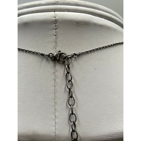 Vintage 925 Sterling Silver Faceted Smoky Quartz Drop Necklace 20" Chain
4.6g - Picture 6 of 13